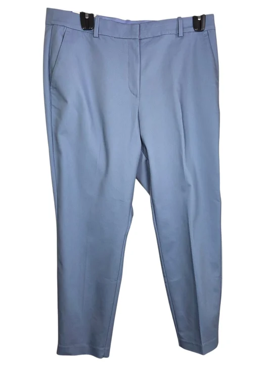 H&M Pale Blue Tailored Ankle Panta Size 16 - Picture 2 of 8